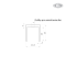 U profil 20.5x22mm, L-6000mm, práškový lak, struktura BUK