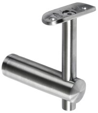 Držák madla ø 42,4 mm ploché uchycení, broušená AISI 304