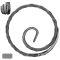 Kruh ø120 mm, 12 x 6 mm, zdobený