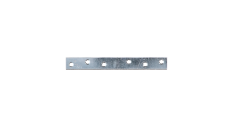 Plochá spojka 156x19mm, 2,0mm pozink, počet děr o průměru 4,5mm-4ks
