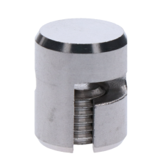 Úchyt pro nerezové lanko ø4 mm, broušená nerez K320 / AISI304