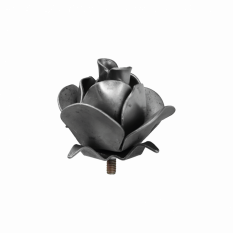 Růže H 60 x L 60 mm, tl. 1,5 mm, se závitem M6