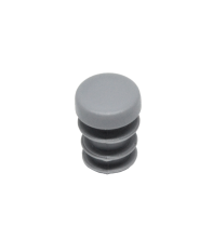 Vnitřní krytka kulatá D-12mm plastová, šedá