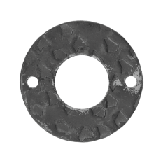 Štítek ke klice ø 50mm, hrúbka 2mm, bez povrchové úpravy