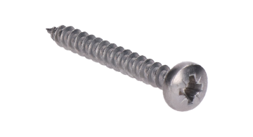Nerezový šroub samořezný (3,5x19mm) půlkulatá hlava, DIN7981C/A2 /AISI304 - Rozměr: 3,5x19, Závit: Průměr 3,5/19