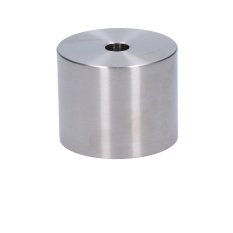 Přechod na vymezení vzdálenosti, ø 50mm /ø 10mm /L: 40mm, broušená nerez K320 /AISI304, bal: 1ks