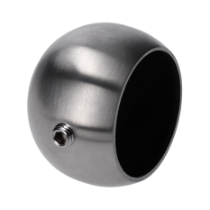 Ukončení na trubku ø 42,4 mm, M8, broušená nerez AISI 304
