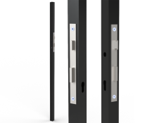 Profil 40x40x2mm H-1500mm se zámkem ZM90/40H, levý