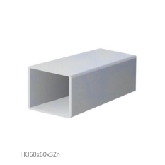 Uzavřený profil 60 x 60 x 3 x 3000 mm, pozink, hladký