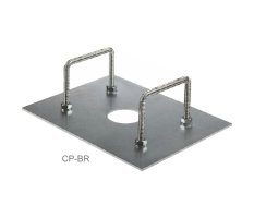 Základová deska pro závoru