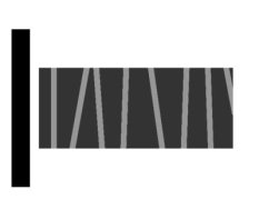 Madlovina vzorovaná 50x6 mm, dĺžka 3000mm, cena za KUS