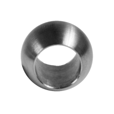 Koule průchozí ø 20 mm na trubku ø 12 mm, otvor ø 12,2 mm, broušená nerez K320 /AISI304
