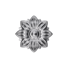 DO VYPRODÁNÍ ZÁSOB - Květ plechový ø 55 mm, tl. 1,5 mm
