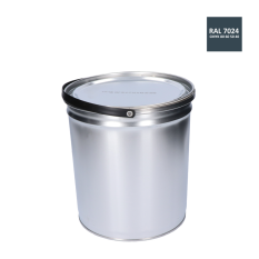 Barva antikorozní polomatná na zinek 5 kg grafitově-šedá