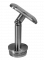 Držák madla s kloubem na trubku ø 42,4 mm (77x64 mm), nerez broušená K320 / AISI304, narážecí