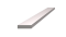 Nerezová tyč plochá 20x5mm, cena za 1ks (6m) broušená nerez K320 /AISI304