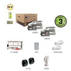 UNDERKIT podzemní pohon pro dvoukřídlou bránu do 3,5m / křídlo