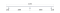 Madlo 2250mm (set:3ks úchyt, madlo 40x40mm s ukončením), brúsená nerez K320 /AISI304