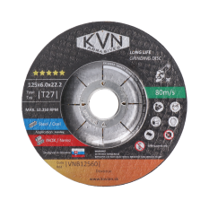 Brusný kotouč profesionální na nerez, 125x6,0x22,2