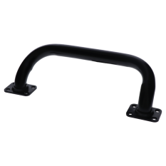 Madlo 348x88 mm, ø28 mm, odsazení 74 mm, pozinkované, černá prášková barva