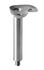 Držák madla (90° úhel) na trubku ø 42,4 mm (78 mm / závit M8), nerez broušená K320 / AISI304