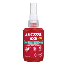 Lepidlo pro nerezové zábradlí a kovy Loctite 638, 50 ml, pro namáhané spoje