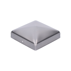 Stříška lisovaná plechová 60 x 60 x 1 mm, černý plech bez povrchové úpravy