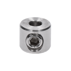 Úchyt pro lanko ø 5 - 6 mm, broušená nerez AISI 304