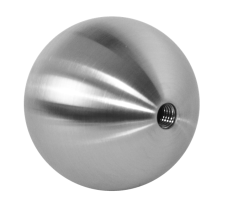 Koule dutá se závitem M8 / ø 60mm, broušená nerez K320 / AISI304