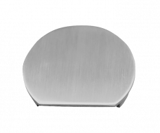 Ukončení - zátka (ø 42.4x1.5mm) na madlo AL-HM42-2.5 a AL-HM42-5, lepený spoj, hliník