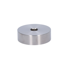 Přechod na vymezení vzdálenosti, ø 50mm /ø 10mm /L: 15mm, broušená nerez K320 /AISI304, bal: 1ks