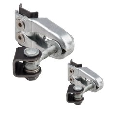 LOCINOX® GBMU4DSHIELD navařovací pant M12, otevíratelný 180°, nastavitelný 3D, zvýšená bezpečnost, částečně pozinkovaný