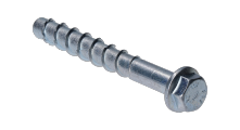 Kotva 12x110 samořezná pro kotvení do betonu se 6hr. hlavou a nákružkem, výrobce Fischer FBS II 12x110 50/35/10 US