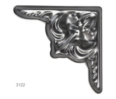 Ornament plechový 145x145 mm, 1 mm