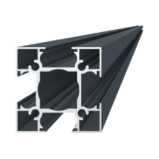 Sloupový profil 70x70mm, struktura RAL7016, L-6000mm