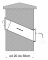Schránka poštovní do zdi (275x90x400mm) nerez/černá, max. 12 formát listu: A4, leštěná nerez /AISI430