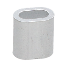 Hliníková lisovací spojka pro 6.0mm lanko