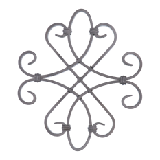 Ornament 320x280 mm, 12x6mm, bez květu