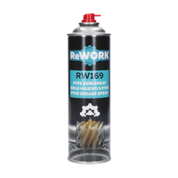 Bílé mazivo 500ml s PTFE pro mazání pomalu až středně rychle se pohybujících kluzných a valivých ložisek, vodících ploch, ozubených kol, ocelových lan.