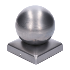 Stříška plechová 100 x 100 mm s koulí ø 100 mm