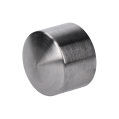 Ukončení na trubku ø 16mm, broušená nerez K320 /AISI304
