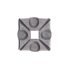 Patka 54 x 54 x 6 mm, otvor 12,5 x 12,5 mm