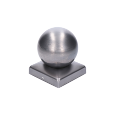 Stříška na sloupek-kulatá základna 40 x 40 mm, koule 40 mm