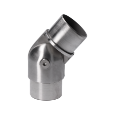 Spojka - nastavitelná s kloubem na trubku ø 42,4 mm, broušená nerez K320 / AISI316