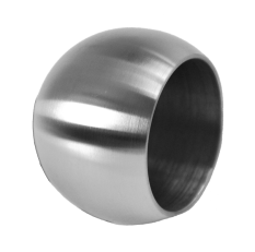 Ukončení madla na trubku ø 42.4mm, broušená nerez K320 / AISI304