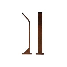 Venkovní LED osvětlení STIK S UP, barva CORTEN, H-404mm