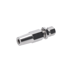 Úchyt pro lanko ø 3 mm, závit M5, broušená nerez AISI 304