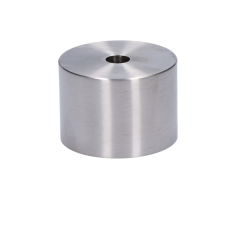 Přechod na vymezení vzdálenosti, ø 50mm /ø 10mm /L: 35mm, broušená nerez K320 /AISI304, bal: 1ks