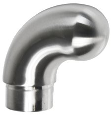 Ukončení koleno na trubku ø 42,4 mm, broušená AISI 304