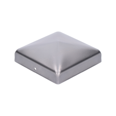 Stříška lisovaná plechová 80 x 80 x 1 mm, černý plech bez povrchové úpravy